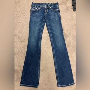Miss Me jeans. Size 28, inseam is 34 inches